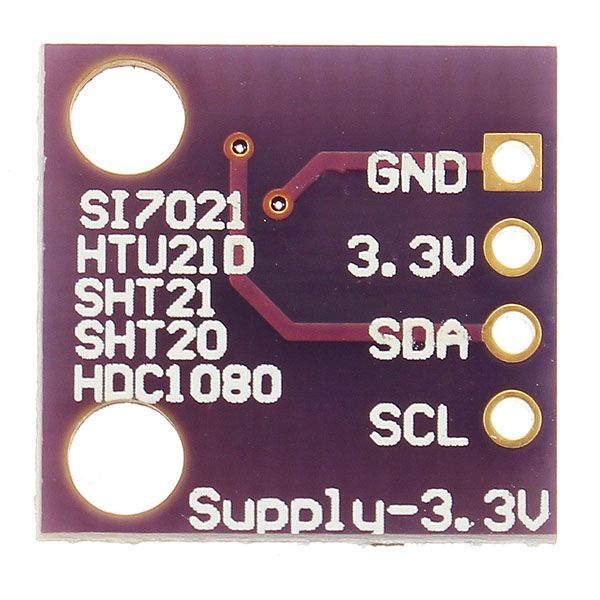 Temperatuur en Luchtvochtigheid sensor module I2C SHT20 04